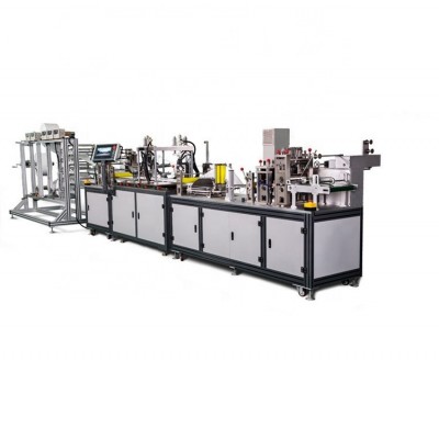 Automatic Nonwoven Folding Mask Production Machine for Disposable Face Masks